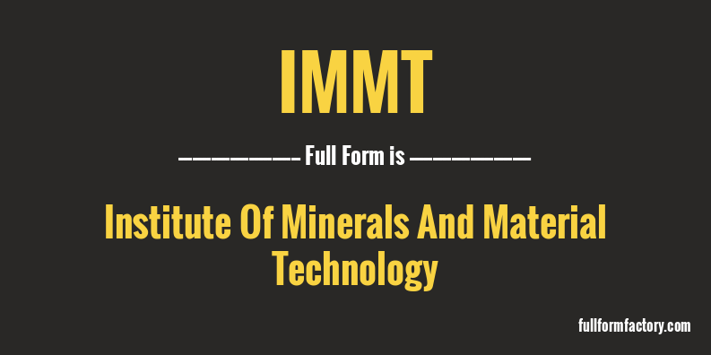 immt-full-form