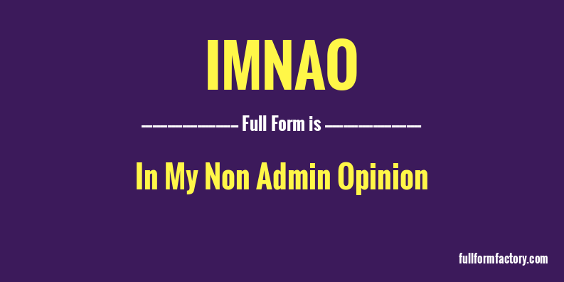 imnao-full-form