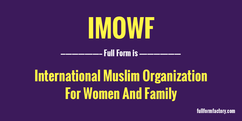 imowf-full-form