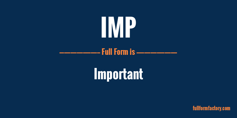 imp-full-form