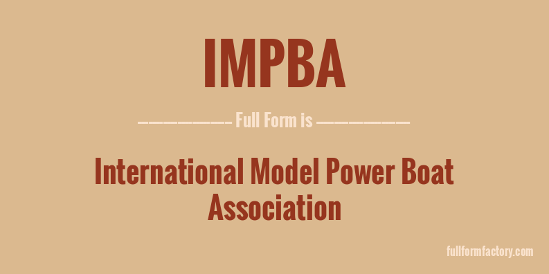 impba-full-form