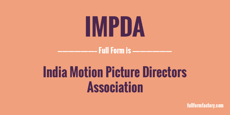 impda-full-form