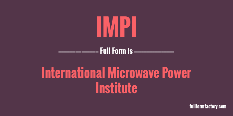 impi-full-form