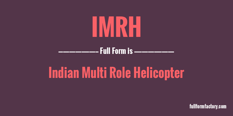 imrh-full-form
