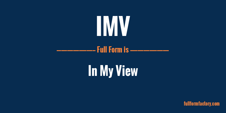 imv-full-form