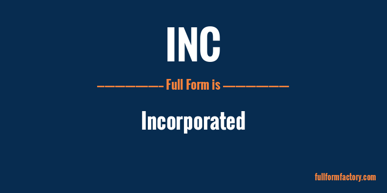 inc-full-form