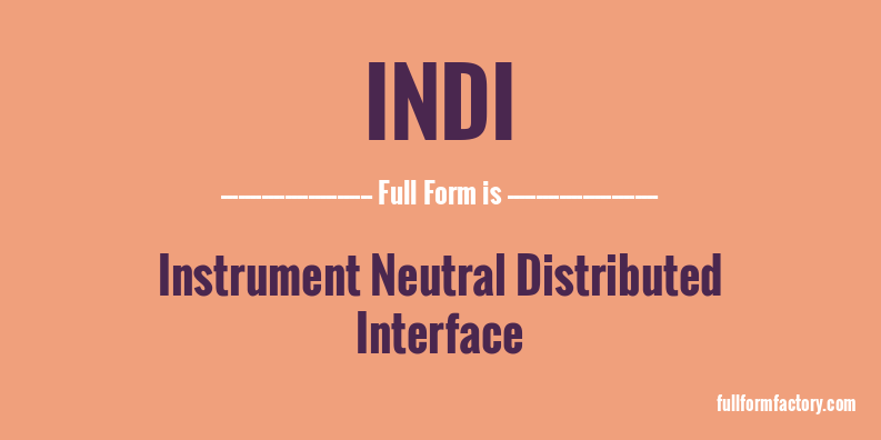 indi-full-form
