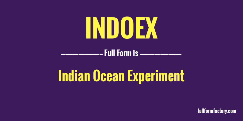 indoex-full-form