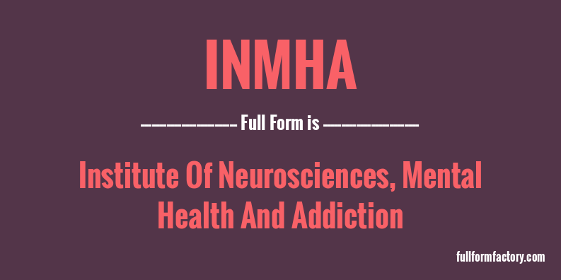 inmha-full-form