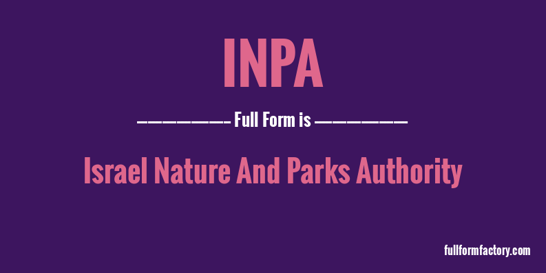 inpa-full-form