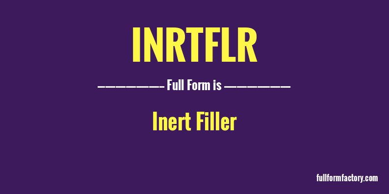 inrtflr-full-form