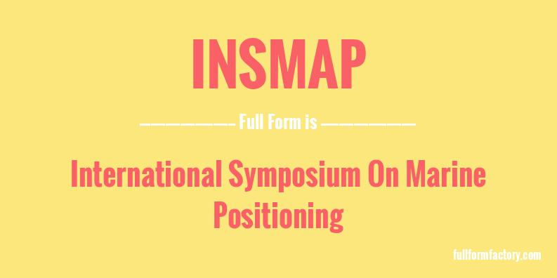 insmap-full-form