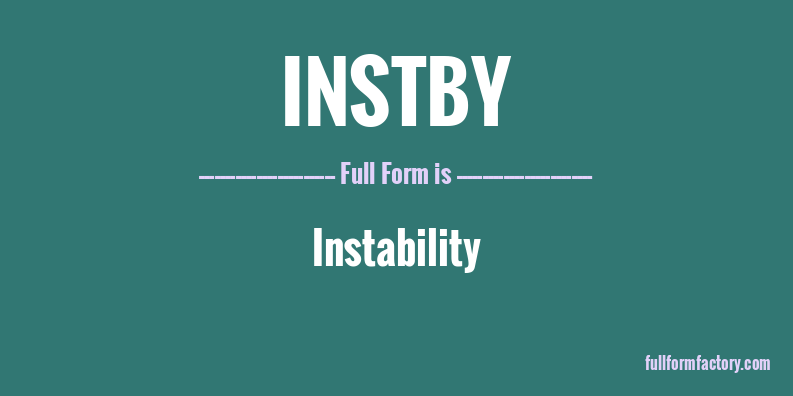 instby-full-form