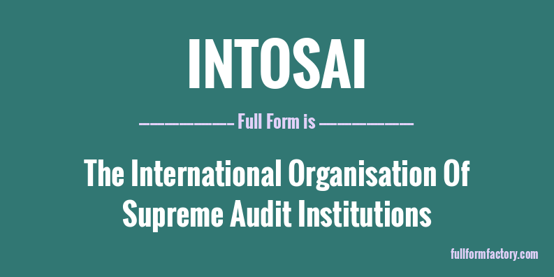 intosai-full-form