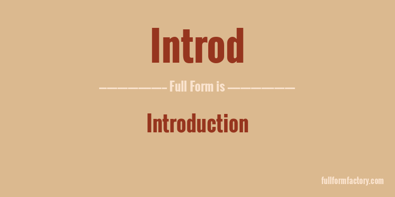 introd-full-form