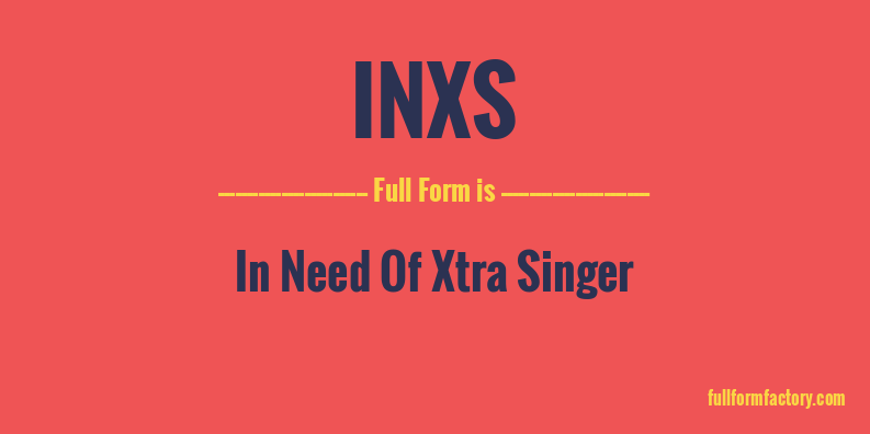 inxs-full-form