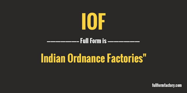 iof-full-form