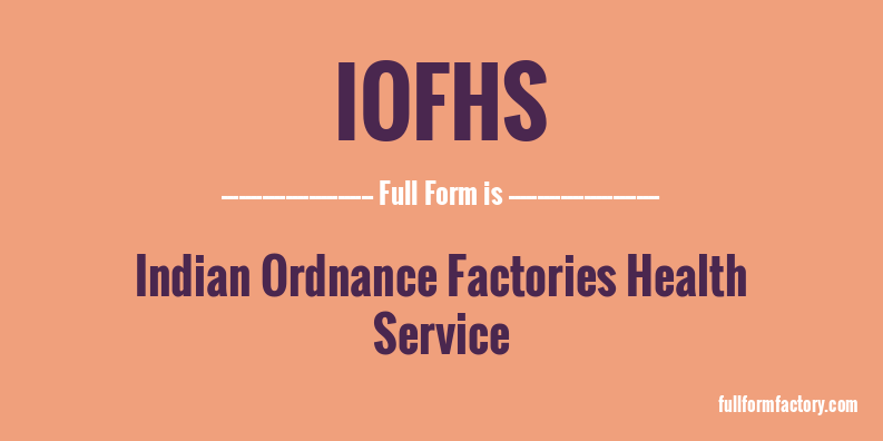 iofhs-full-form