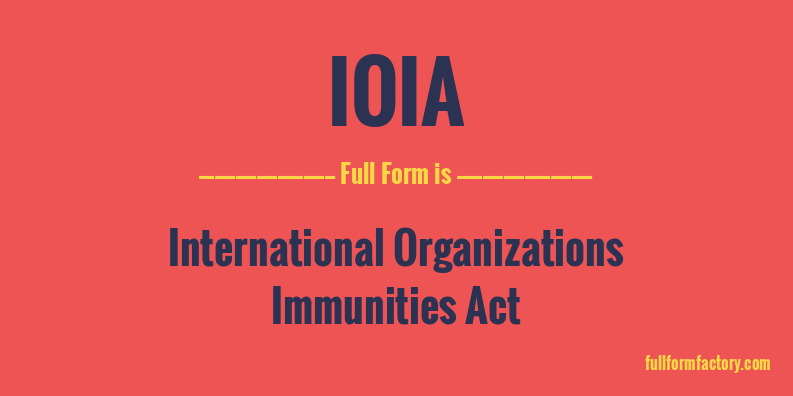 ioia-full-form