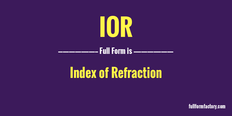 ior-full-form