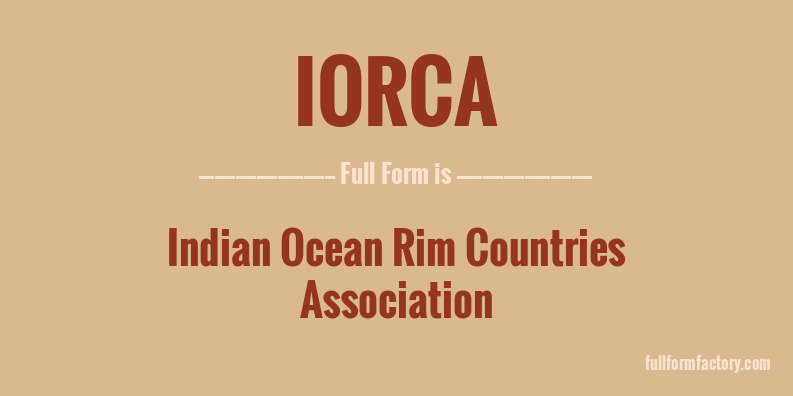 iorca-full-form