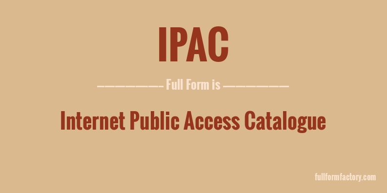 ipac-full-form