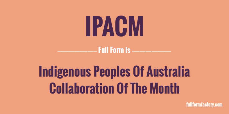 ipacm-full-form
