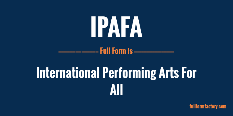 ipafa-full-form