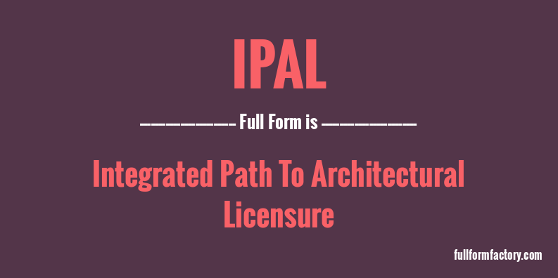 ipal-full-form