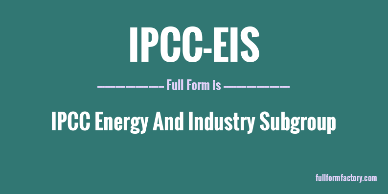 ipcc-eis-full-form