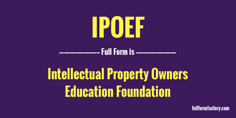 ipoef-full-form