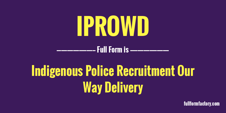 iprowd-full-form