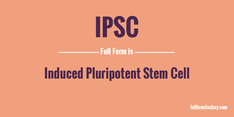 ipsc-full-form
