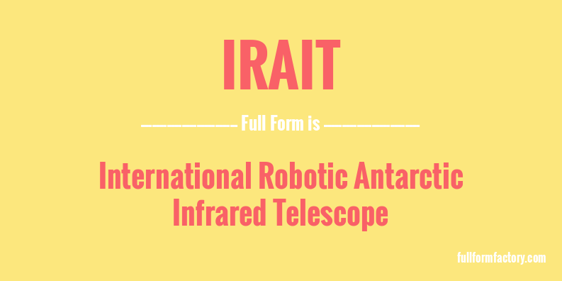 irait-full-form