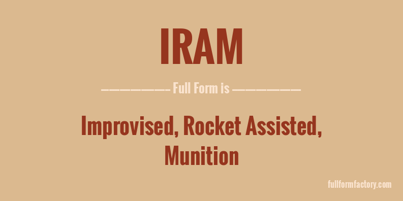 iram-full-form