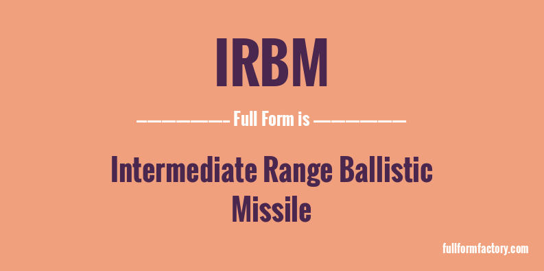 irbm-full-form