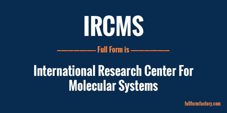ircms-full-form