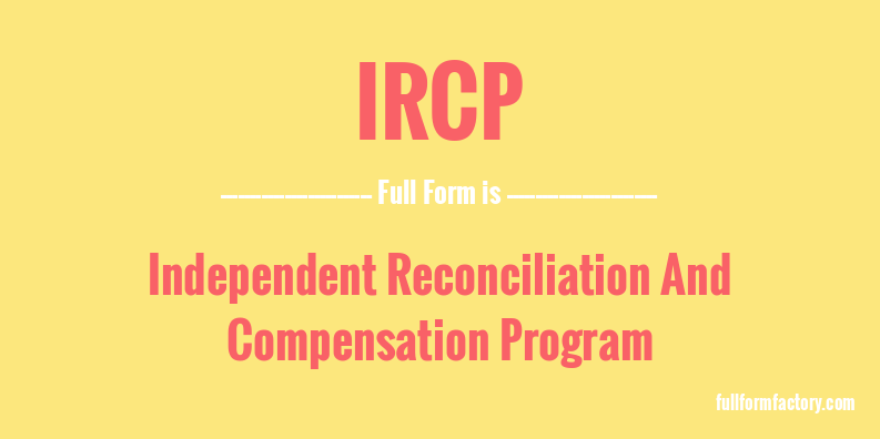 ircp-full-form