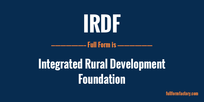 irdf-full-form
