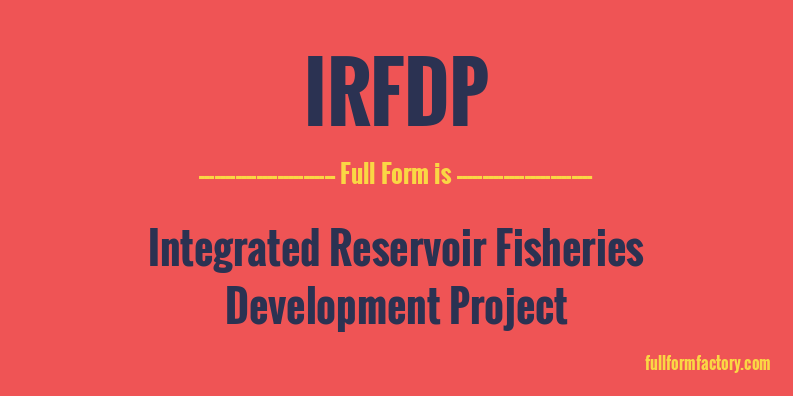 irfdp-full-form