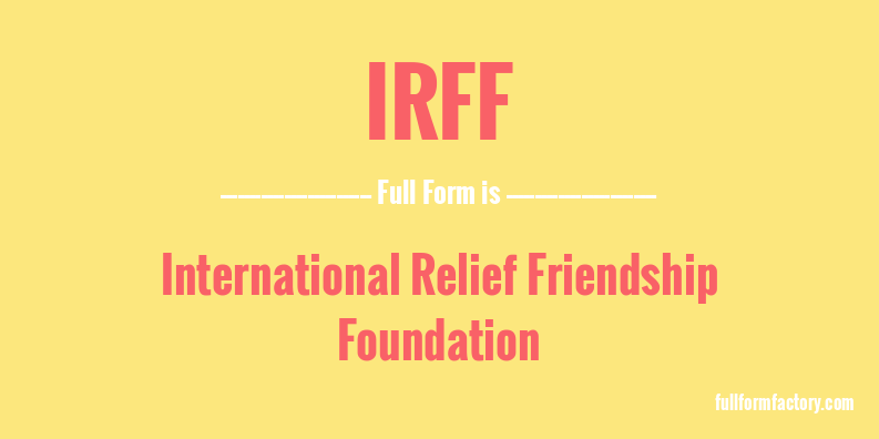irff-full-form