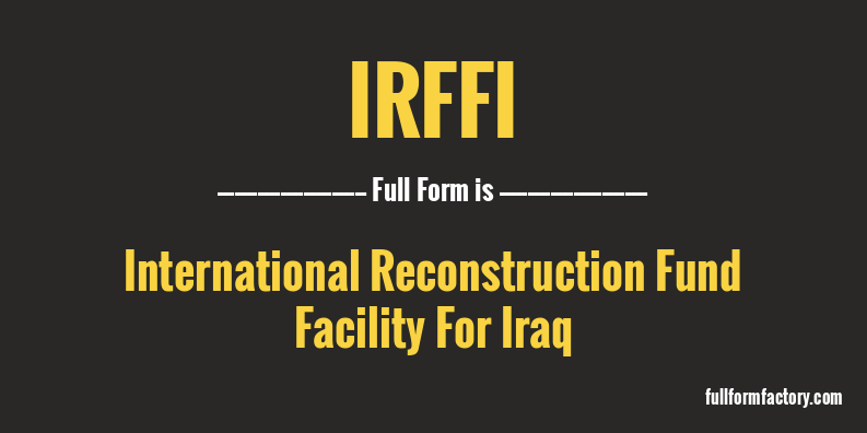 irffi-full-form