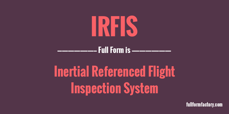 irfis-full-form
