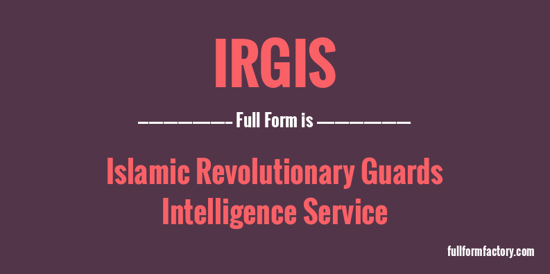 irgis-full-form