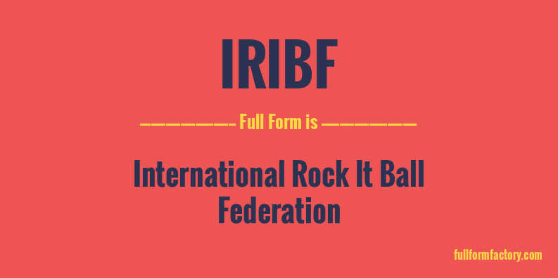 iribf-full-form