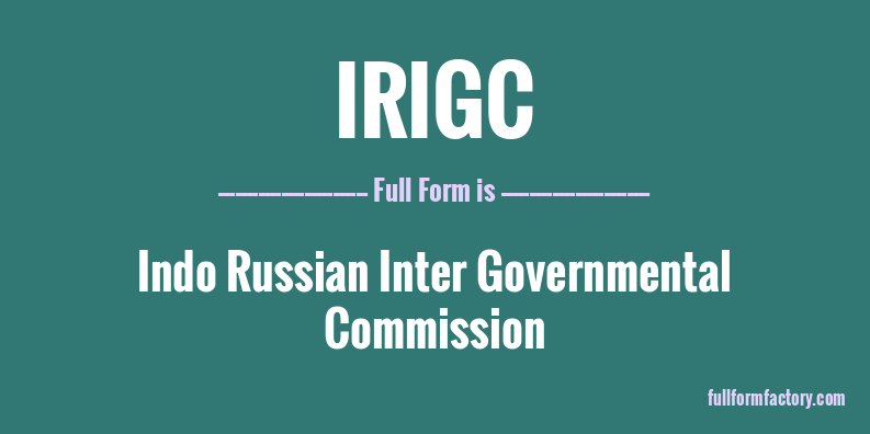 irigc-full-form