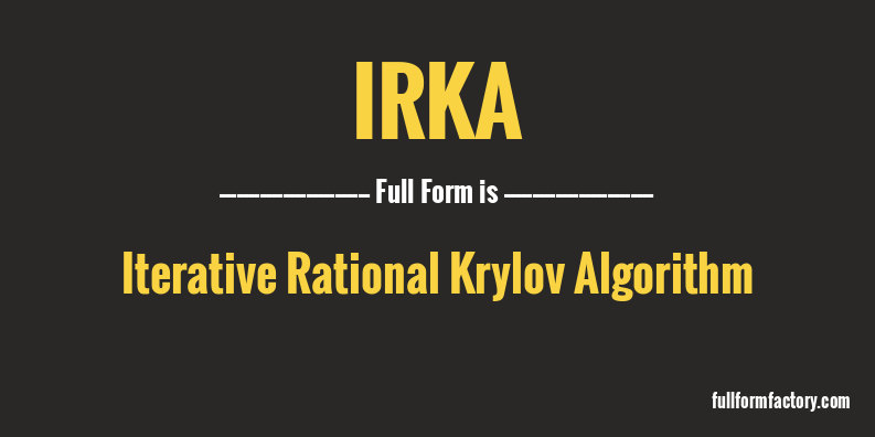 irka-full-form