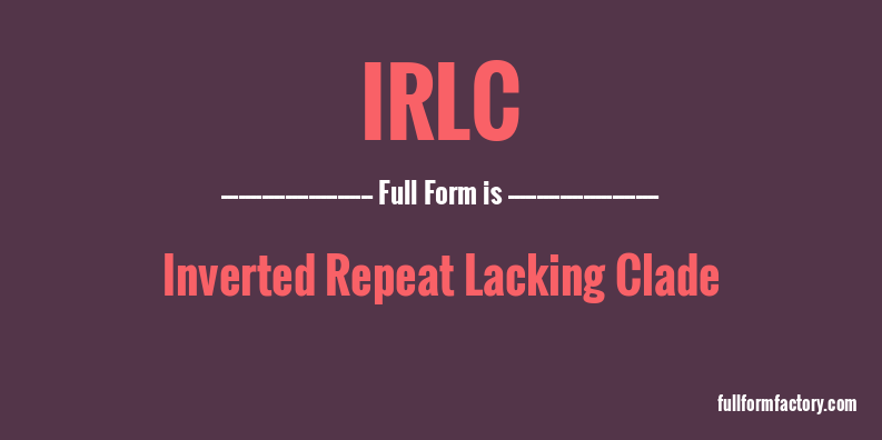 irlc-full-form
