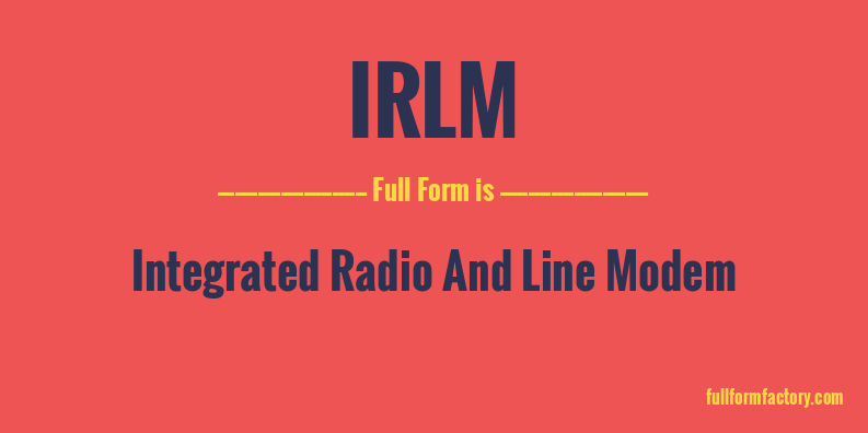 irlm-full-form