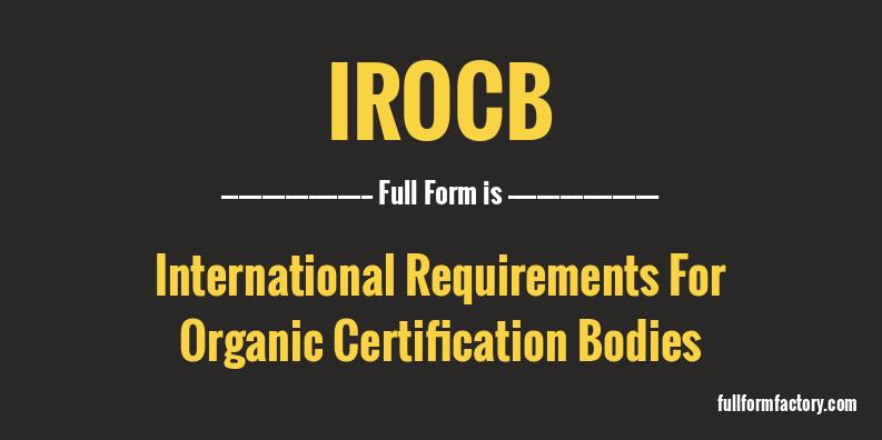 irocb-full-form